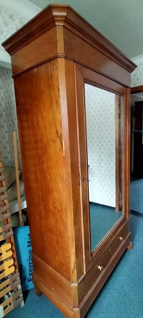 2 armoires vintage - armoire à miroir et buffet, Enlèvement, Utilisé, Avec tiroir(s)