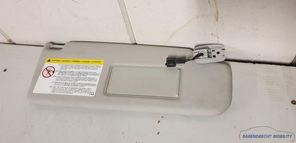 Zonneklep VW Passat B7 zonne klep make up spiegel rechts pas, Auto-onderdelen, Interieur en Bekleding, Gebruikt, Volkswagen, Volkswagen AG