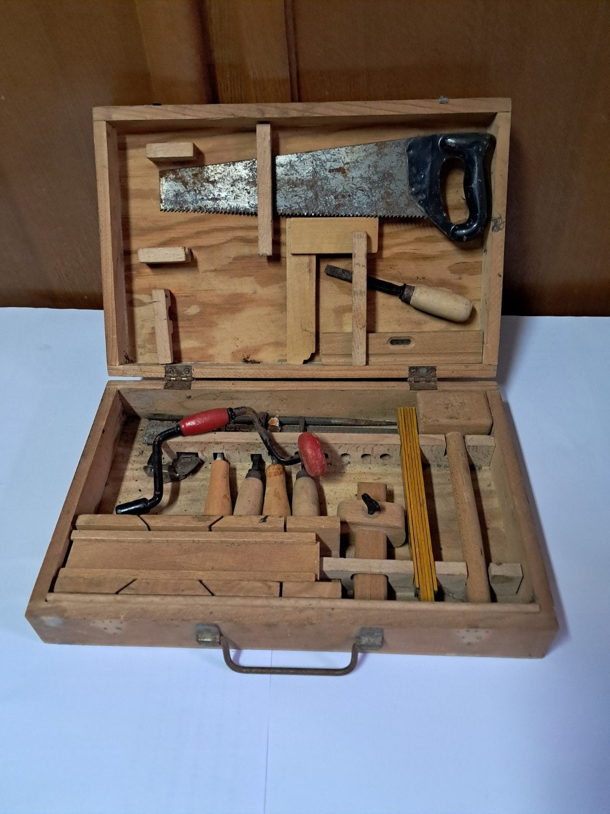 Ancien coffre menuisier, Bricolage & Construction, Enlèvement ou Envoi