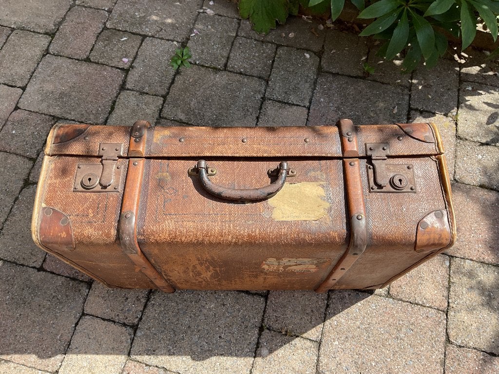 Valise vintage, 35 à 45 cm, Enlèvement, Utilisé, 60 à 70 cm