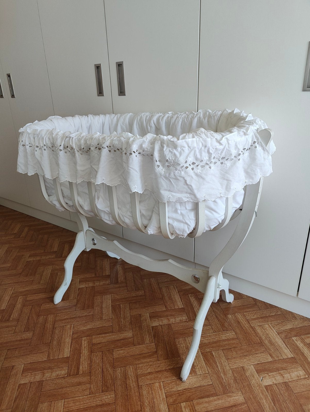 brocante baby wiegje, Ophalen, Gebruikt, Wieg