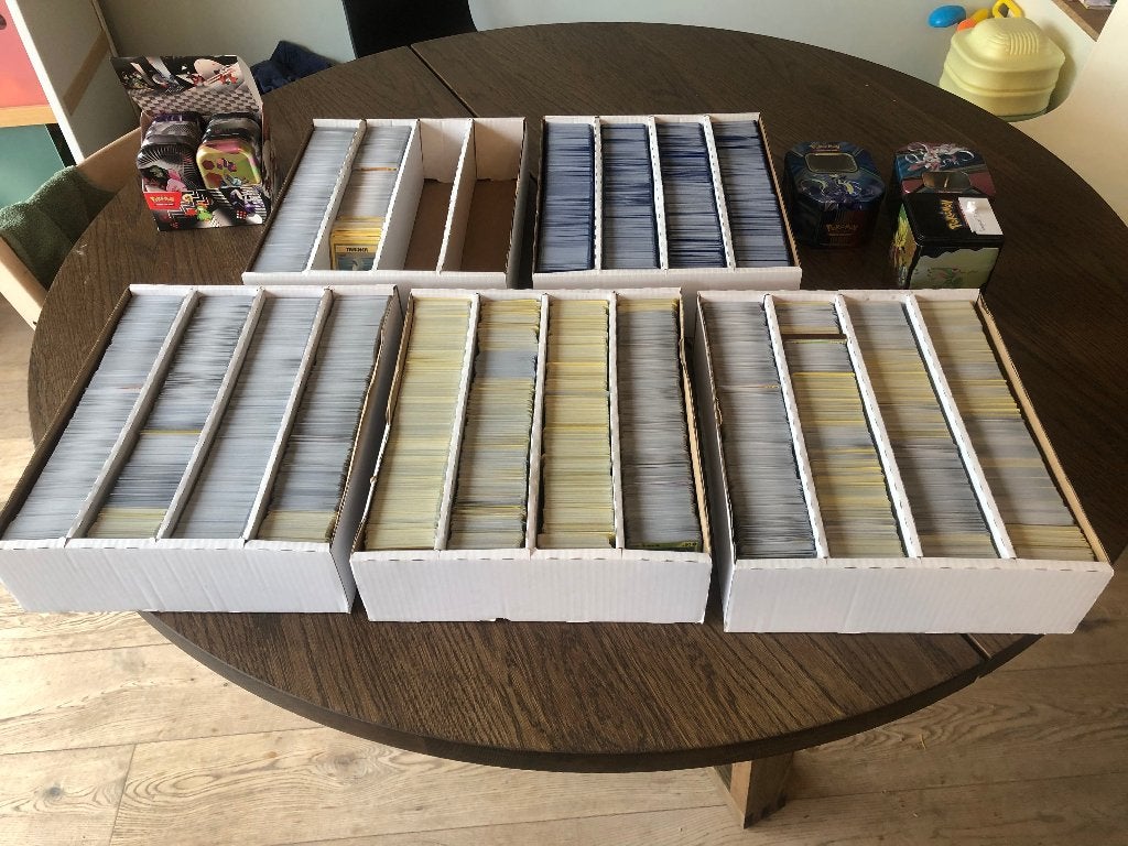 20 000 Pokémonkaarten non-holo, Ophalen, Zo goed als nieuw, Meerdere kaarten