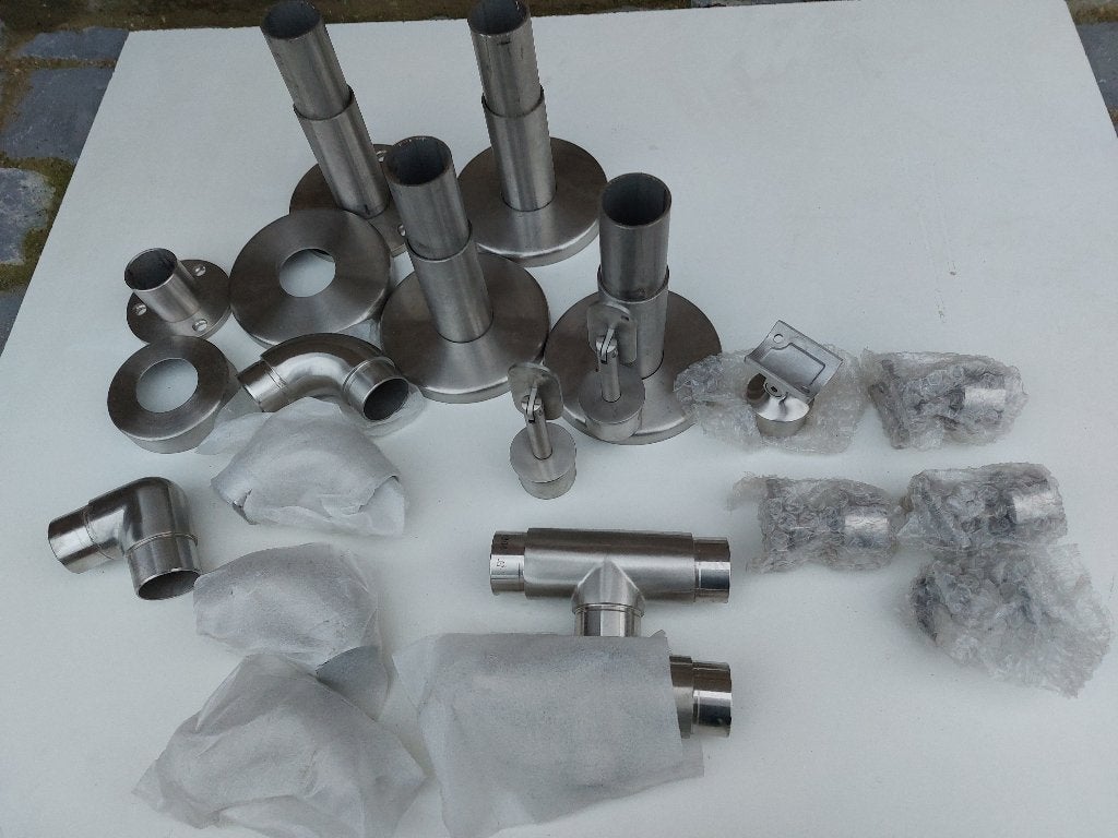 Accessoires inox pour garde corp et Balustrades, Enlèvement