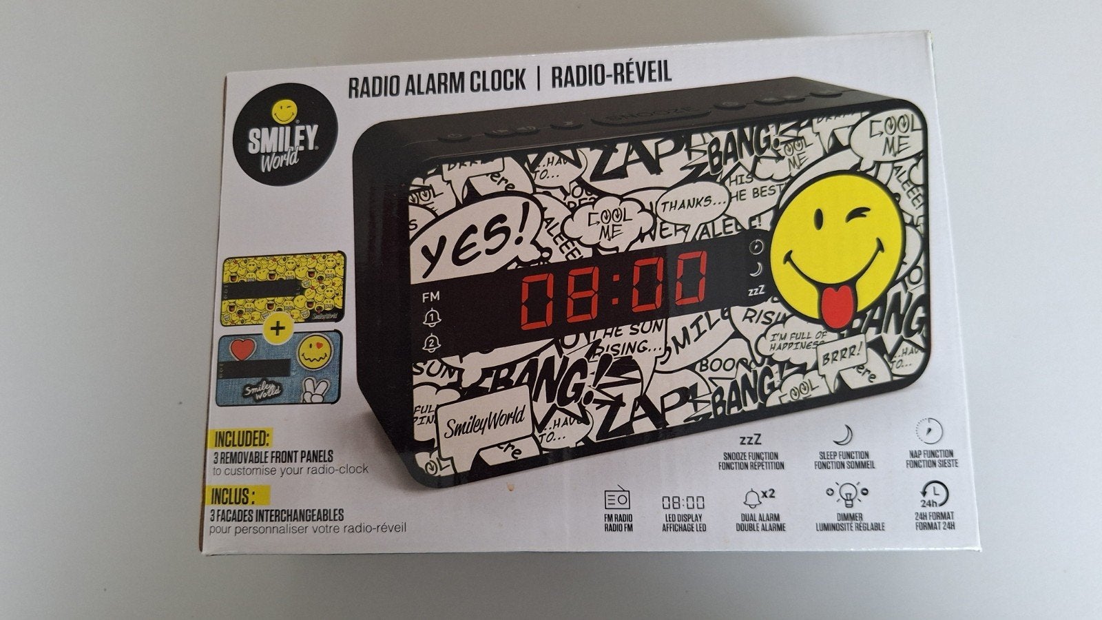 radio alarmklok smiley, Consoles de jeu & Jeux vidéo, Enlèvement, Autres couleurs