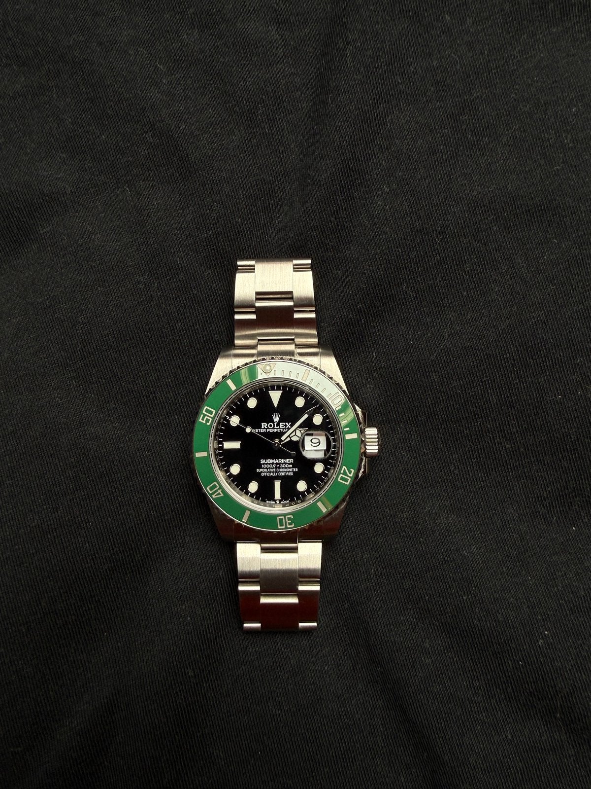 Rolex Submariner, Enlèvement, Comme neuf