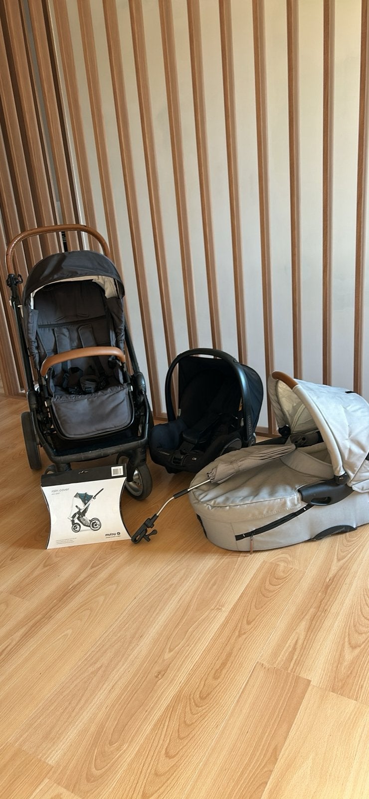 Complete set kinderwagen, Kinderen en Baby's, Kinderwagens en Combinaties, Ophalen, Gebruikt, Kinderwagen, Maxi-Cosi