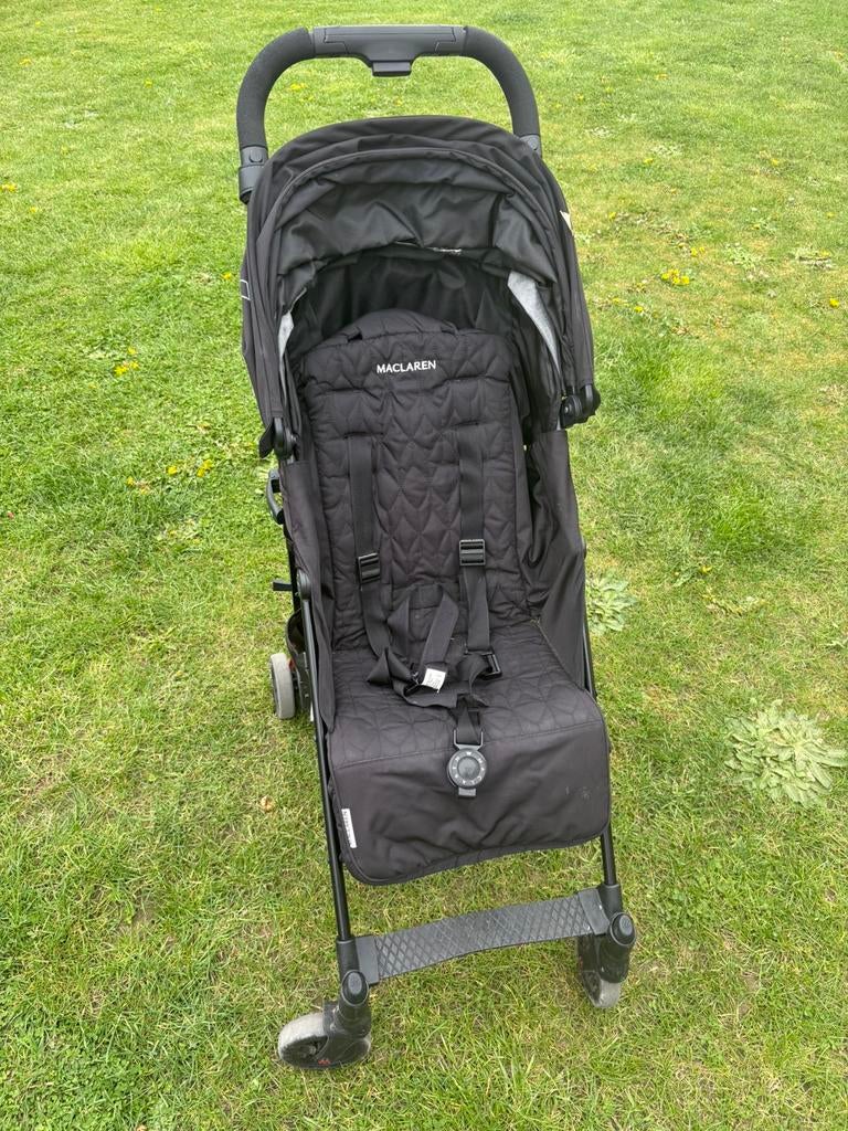 Mclaren quest arc buggy zwart, Kinderen en Baby's, Buggy's, Ophalen, Zo goed als nieuw