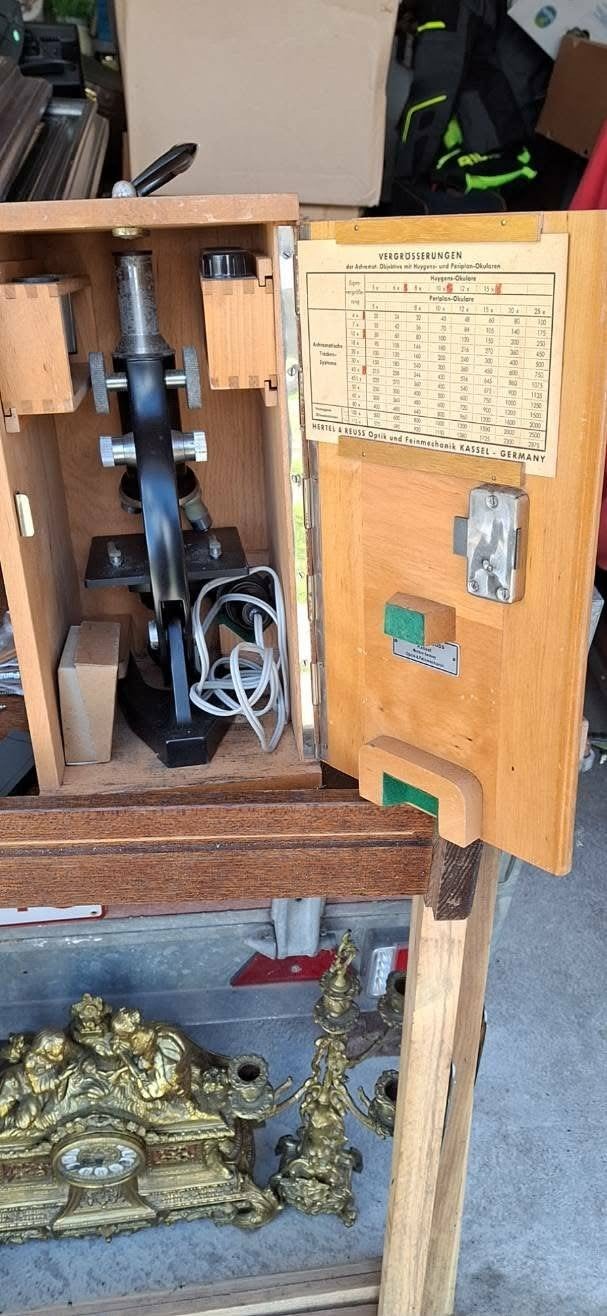 Microscope, Ophalen