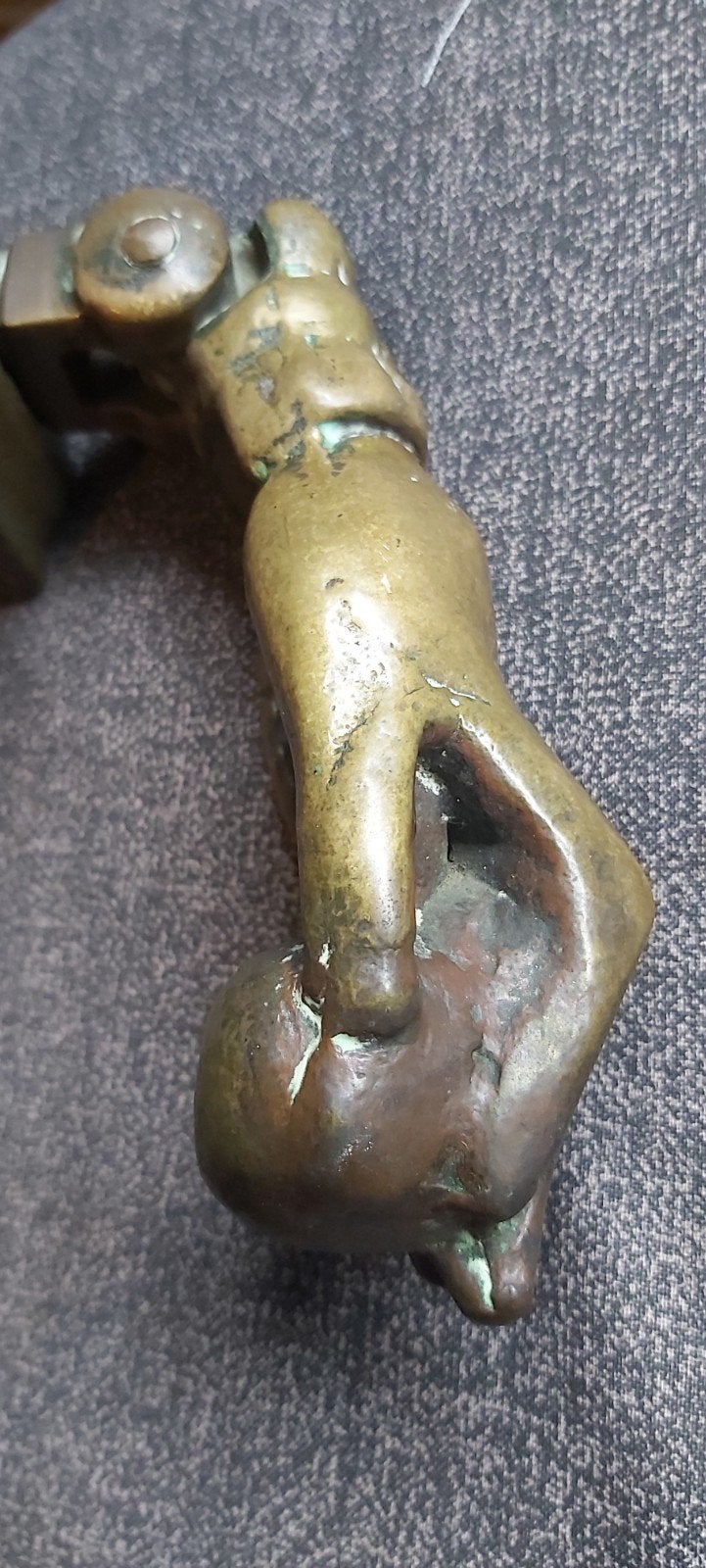 Deurklopper brons, Ophalen of Verzenden, Brons