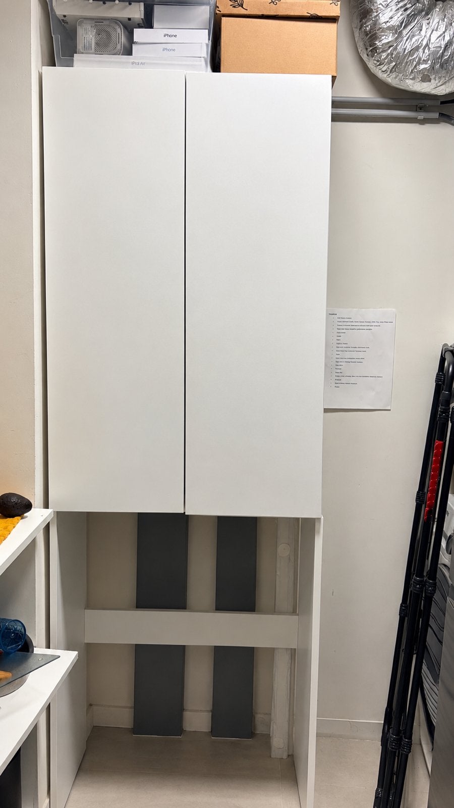 Wasmachinekast – Wit, Huis en Inrichting, Ophalen, Zo goed als nieuw