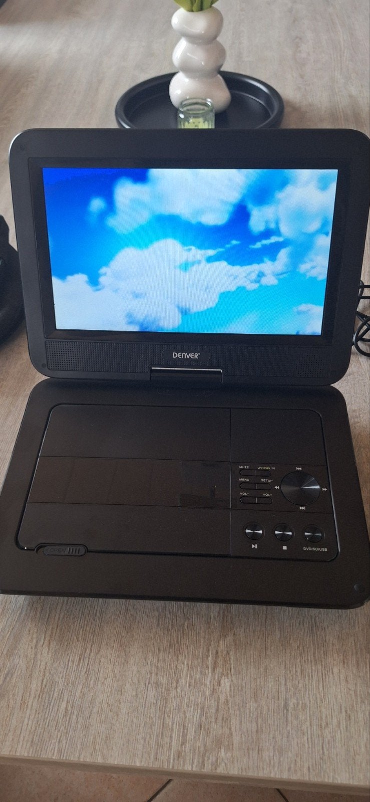 Draagbare Dvd speler Denver, Audio, Tv en Foto, DVD spelers, Draagbaar, Ophalen of Verzenden, Zo goed als nieuw, Overige merken