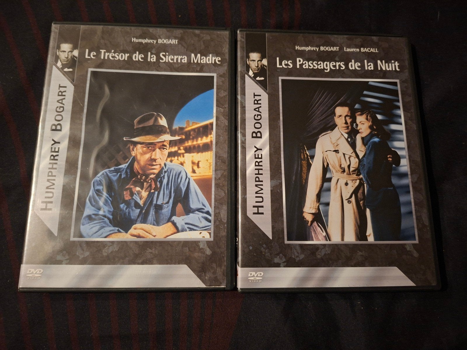 A vendre 2 dvd collection Humphrey Bogart, CD & DVD, Enlèvement ou Envoi, Drame, Comprend un boîtier, 1940 à 1960