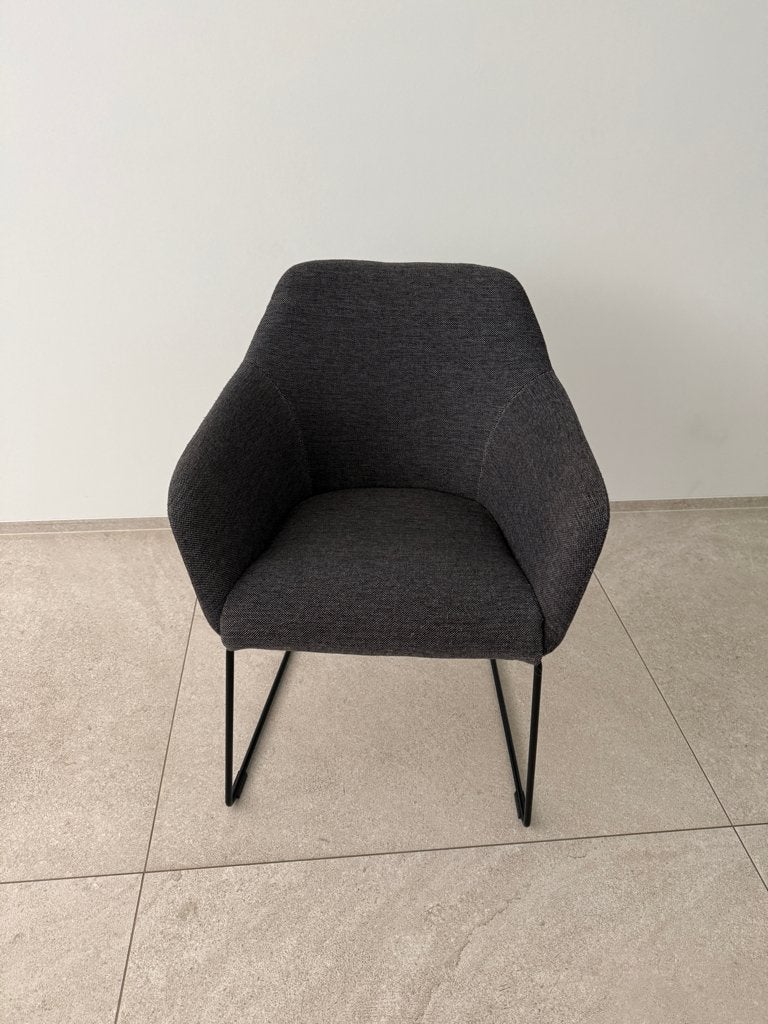 Chaise de salle a manger, Gris, Comme neuf, Enlèvement, Cinq, Six Chaises ou plus