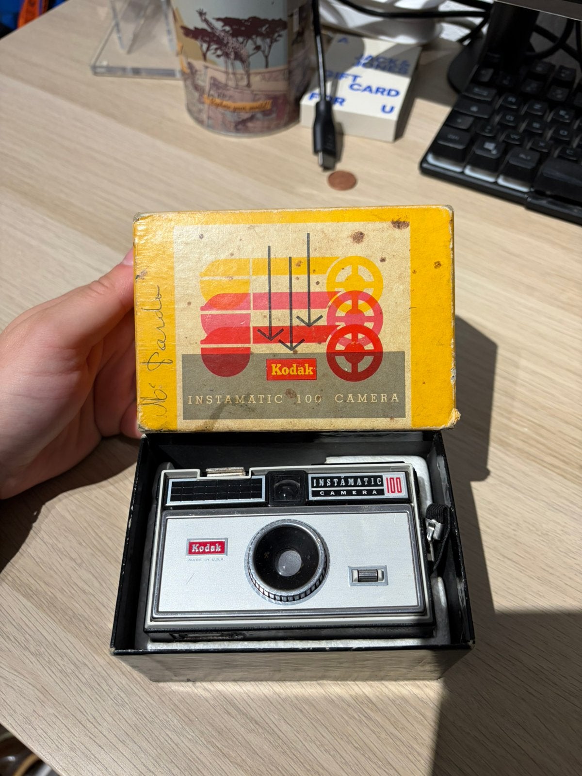 Kodak instamatic 100 - Etat exceptionnel avec boite, Envoi, Comme neuf, Compact, Kodak