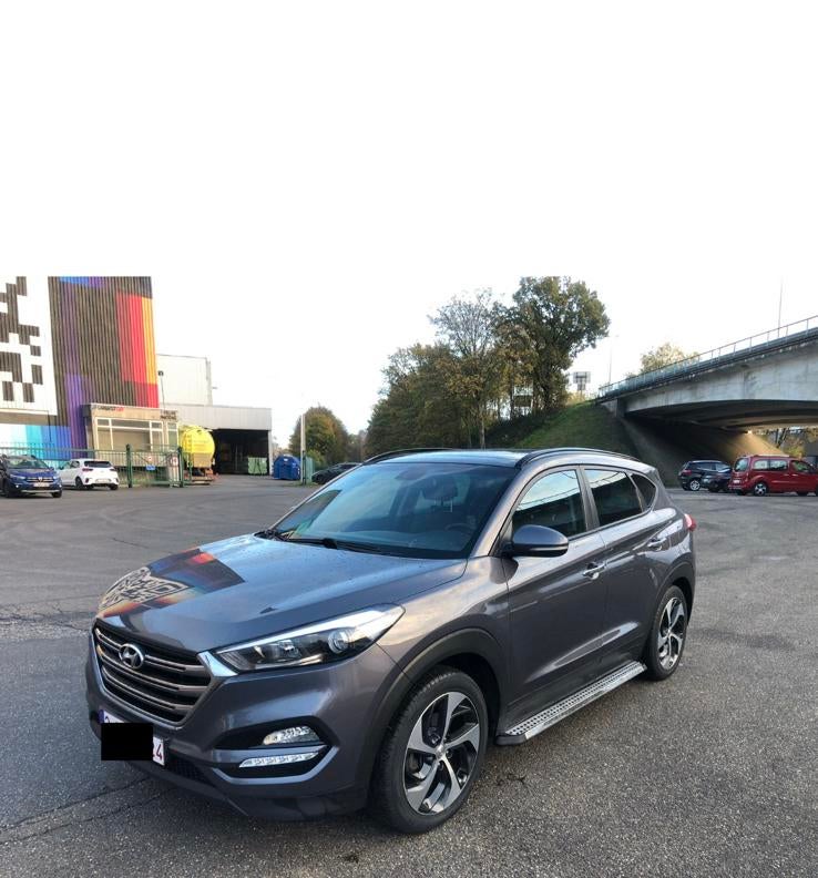 Hyundai Tucson 1.7 CRDi 2017 | Zuinig & goed onderhouden, Autos, Cuir, Argent ou Gris, Achat, Euro 6