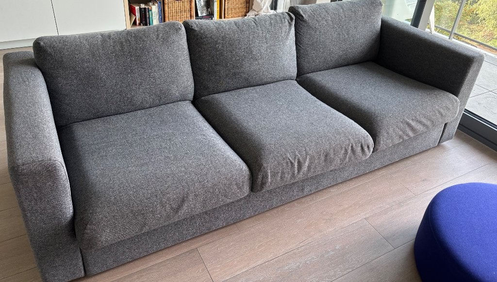 Couch IKEA Vimle - Grey, Huis en Inrichting, Ophalen, Driepersoons, 75 tot 100 cm, Zo goed als nieuw