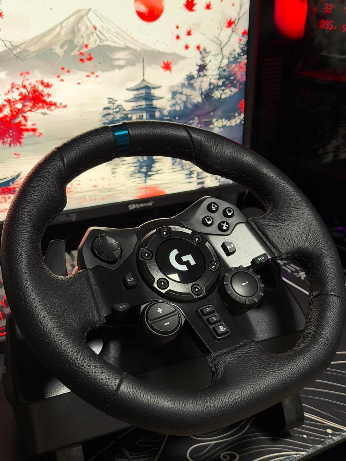 Logitech g923 met schakelaar, Ophalen, Zo goed als nieuw, Stuur of Pedalen, PlayStation 4