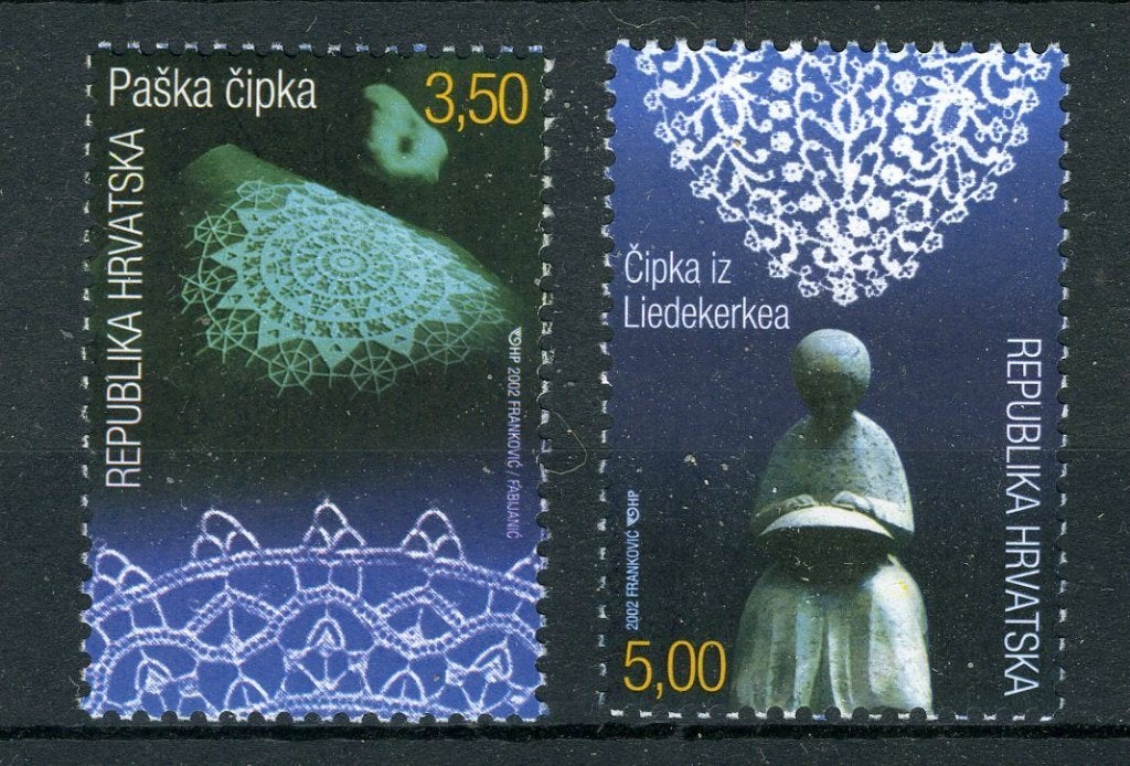 (B) 3093/3094 MNH 2002 - Croatie commune., Envoi, Non oblitéré, Neuf