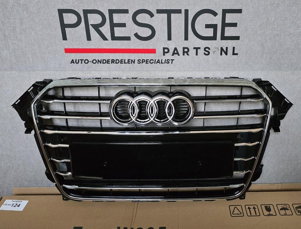 Grill Audi A4 B8 8K Facelift S-line Grille bj.2012-2016 8K0, -, Voor, Nieuw, Ophalen of Verzenden