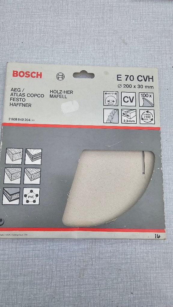 Zaagblad Bosch, Ophalen, Nieuw