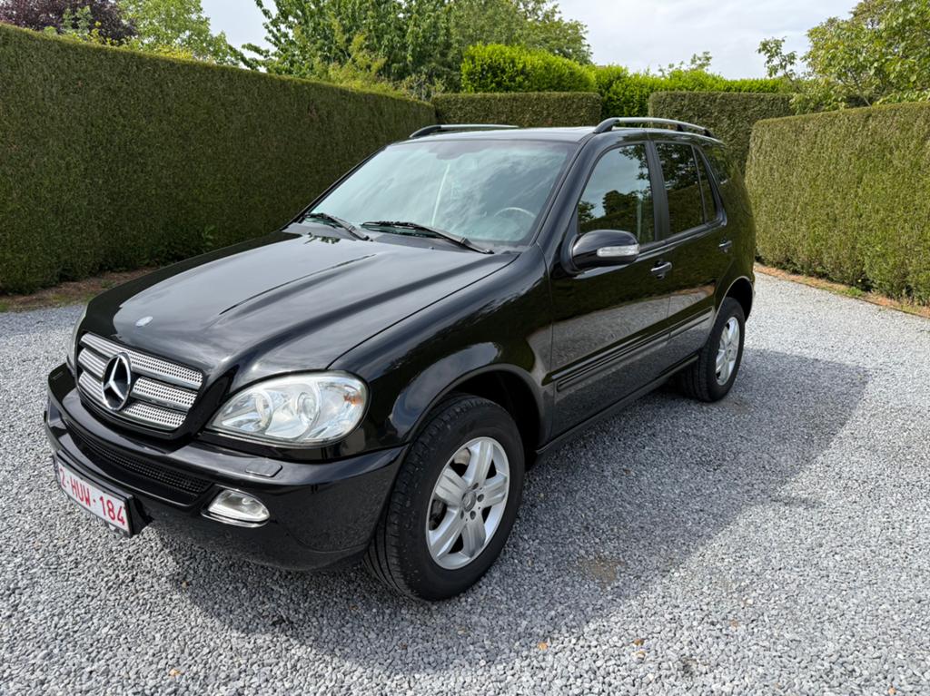 Mercedes ML 270 Final Edition, Automaat, Zwart, Zwart, Bedrijf