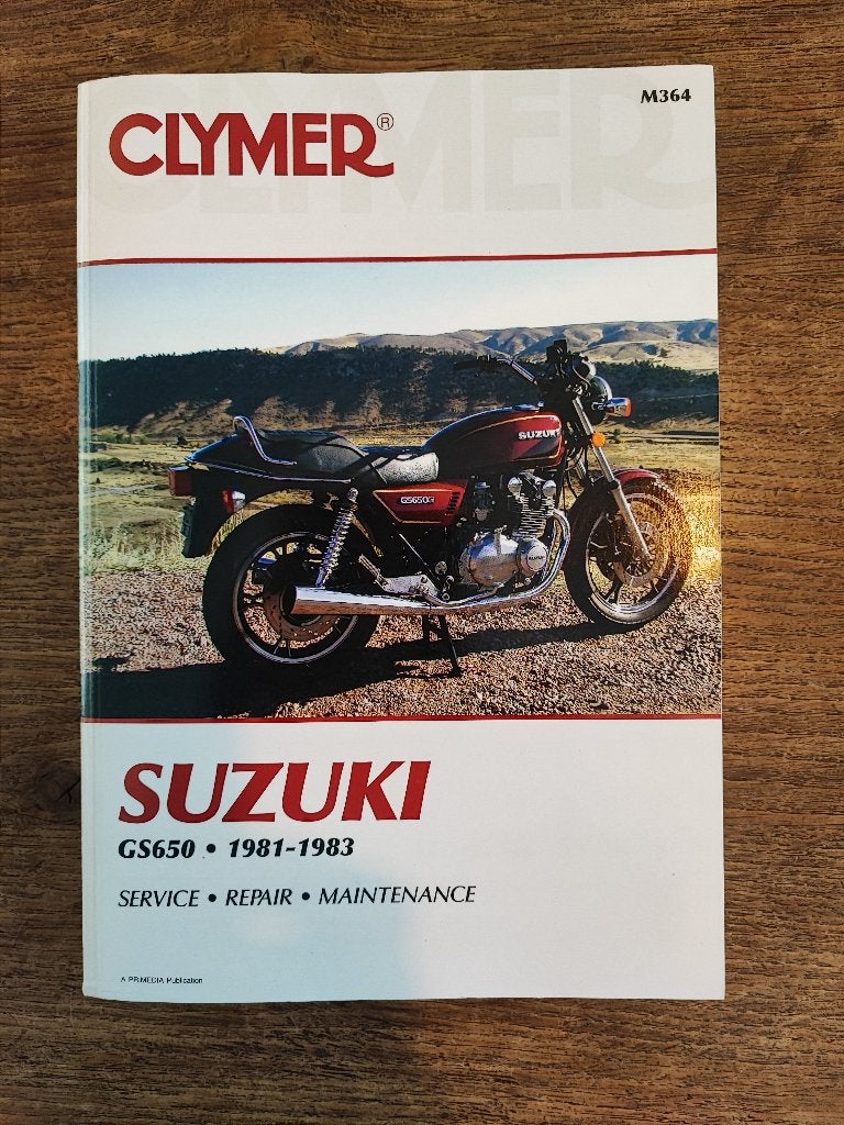 Clymer Manual Suzuki GS650 1981-1983, Motoren, Handleidingen en Instructieboekjes, Ophalen, Suzuki