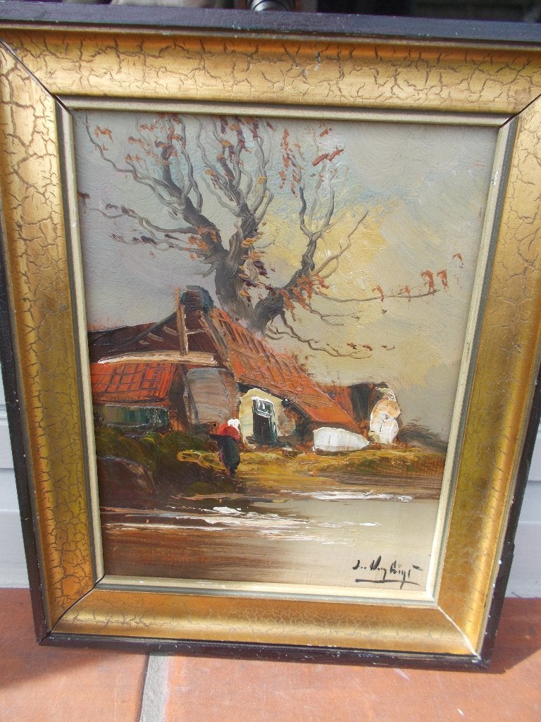 Mooi oud werkje.Louis Van Lint., Antiek en Kunst, Ophalen