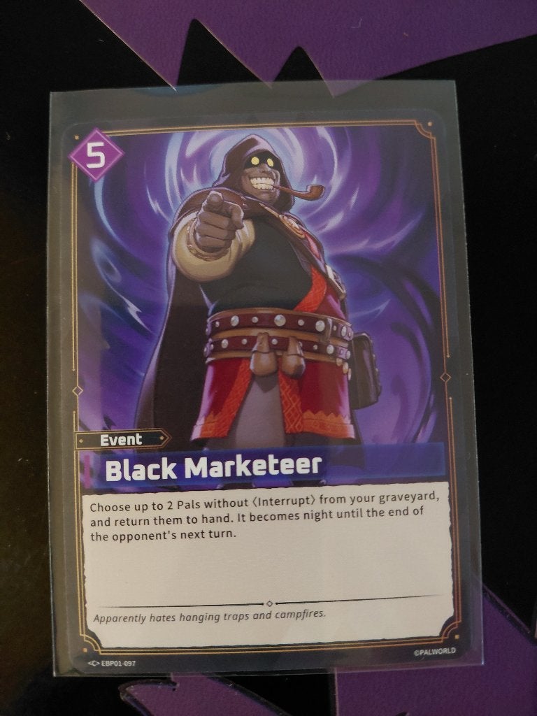Palworld: Black Marketeer - <C> EBP01-097 (PRISTINE), Enlèvement ou Envoi, Neuf, Carte(s) à jouer