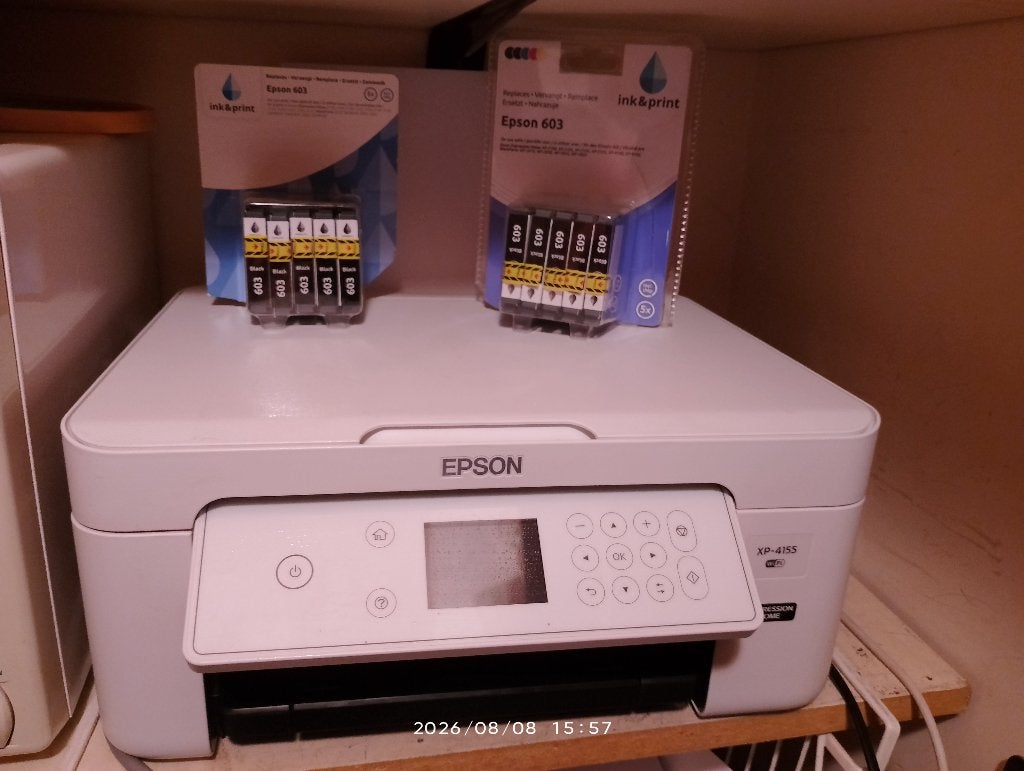 Imprimante Epson XP-4155, wifi, Expression Home, Informatique & Logiciels, Enlèvement ou Envoi, Comme neuf, Imprimante, Epson