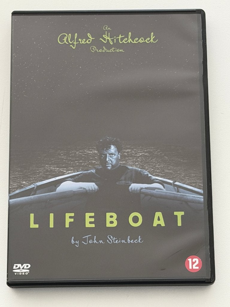 Alfred Hitchcock - Lifeboat (by John Steinbeck) DVD, À partir de 12 ans, Enlèvement ou Envoi, Utilisé, Thriller d'action