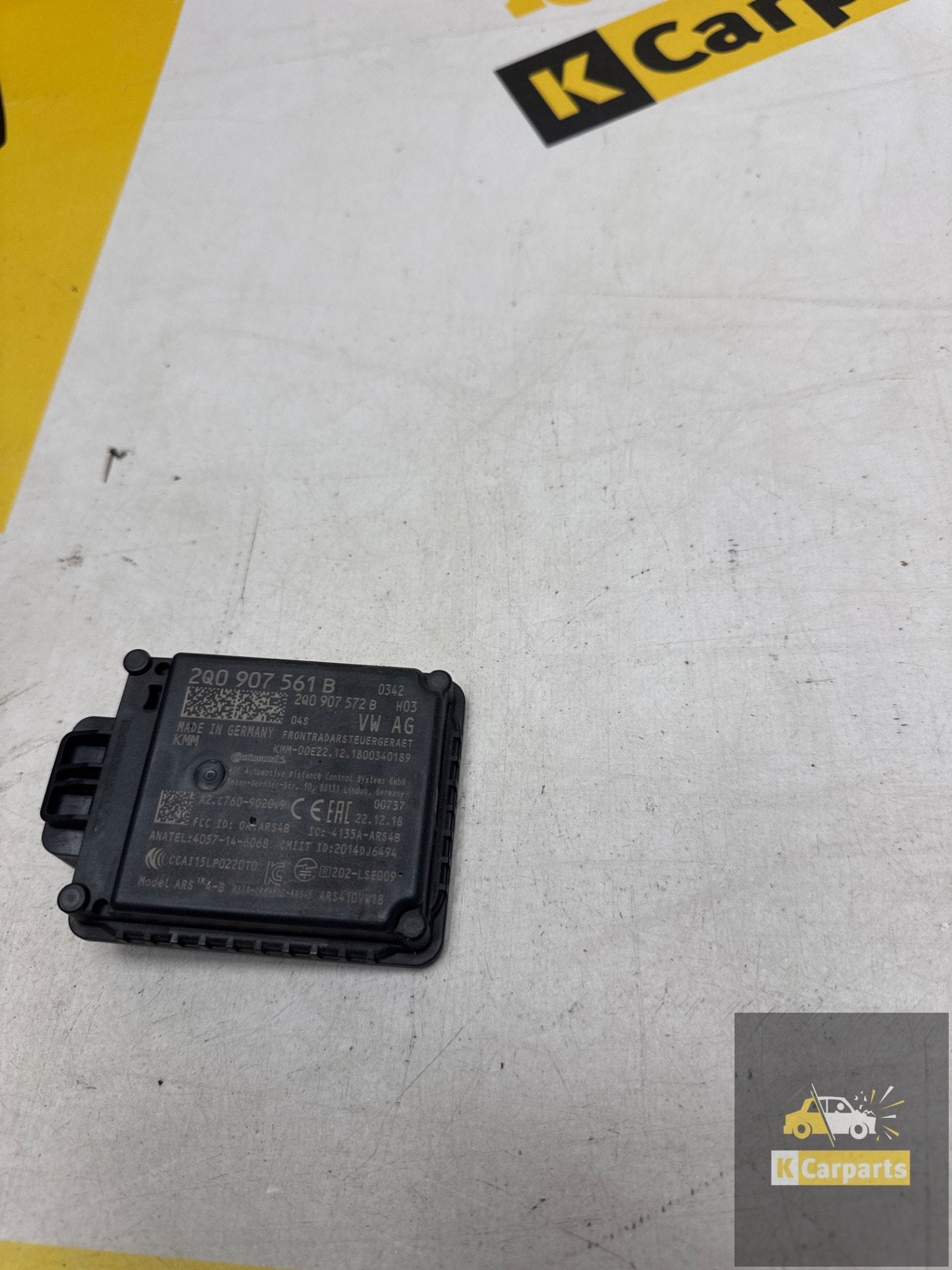 Capteur radar ACC VW POLO Original 2Q0907561B, Info@fabrikant.eu, Fabrikant BV, Utilisé, Fabrikantstraat 1
1000 AA  Amsterdam, NL