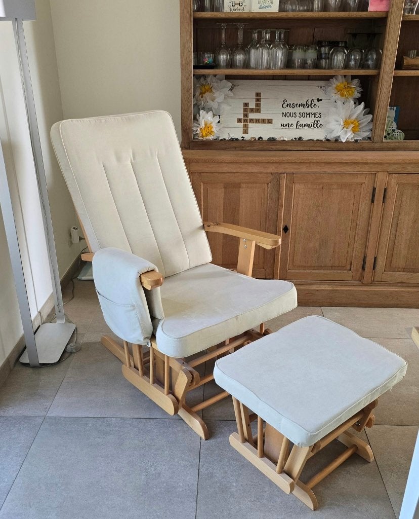 Siège à bascule, Maison & Meubles, Fauteuils, Enlèvement, Utilisé, Bois