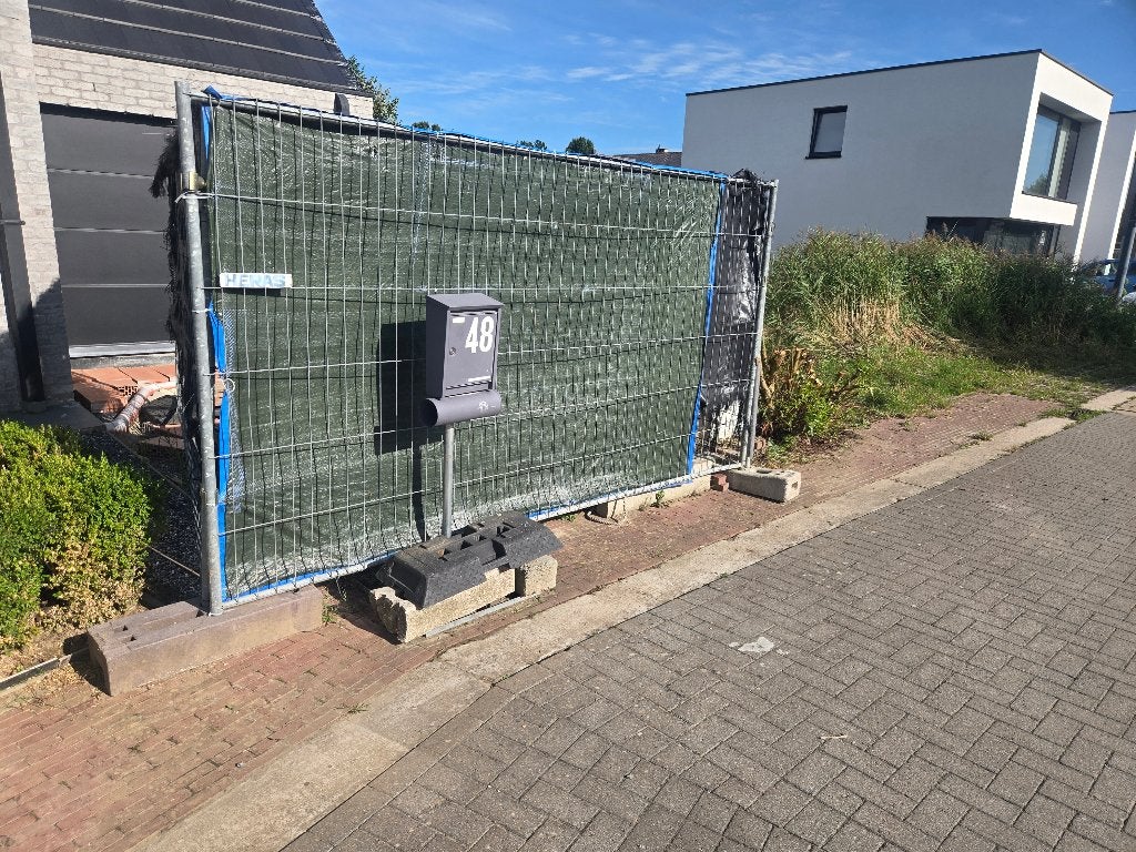 Omheining van de bouwplaats, Ophalen, Gebruikt