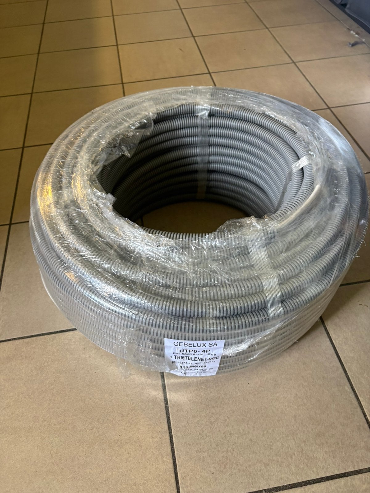 UTPc6-coax FLex GRijs eca, Doe-het-zelf en Bouw, Ophalen of Verzenden, Nieuw, Overige merken, Kabel of Snoer