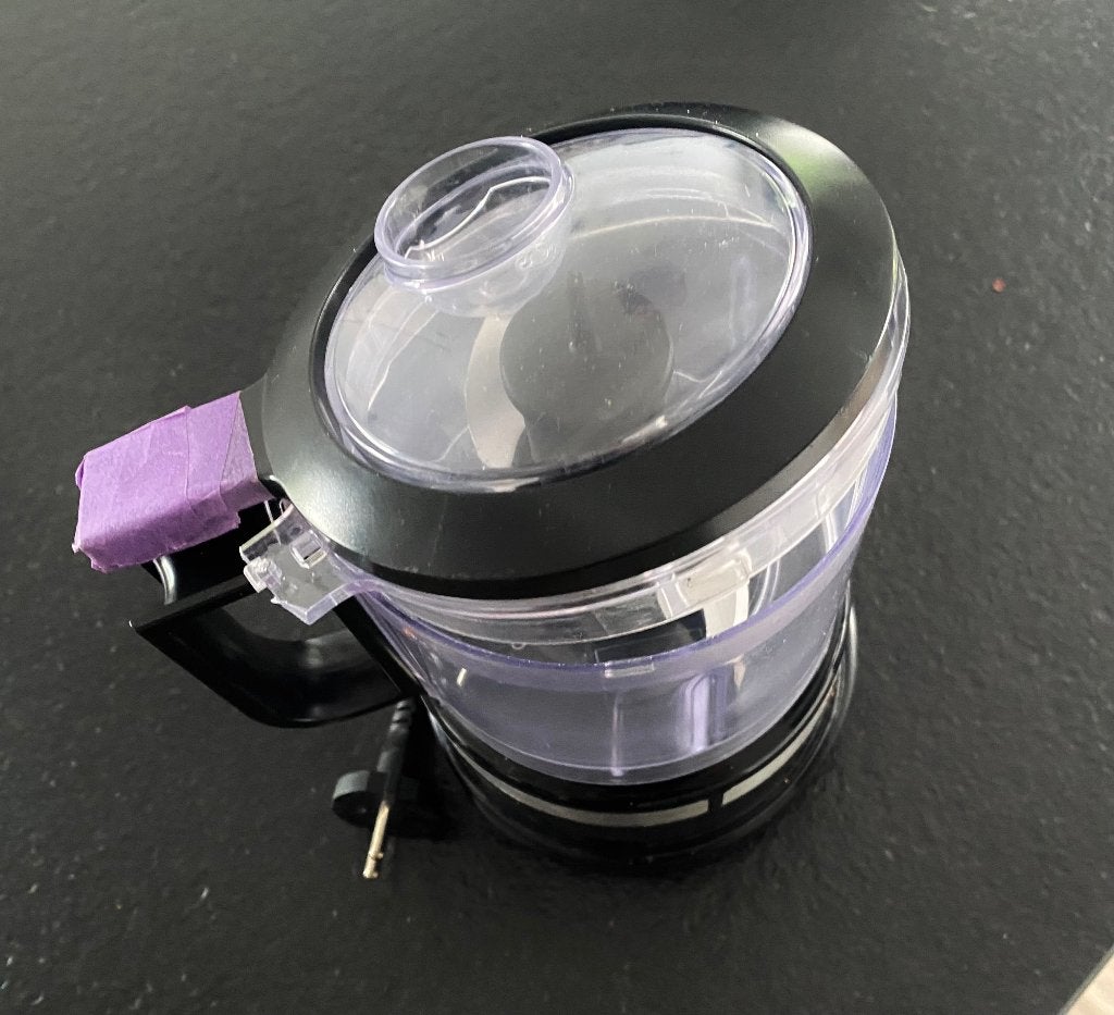 Foodprocessor kitchenaid, Electroménager, Enlèvement ou Envoi, Utilisé, Résiste au lave-vaisselle, 3 vitesses ou plus