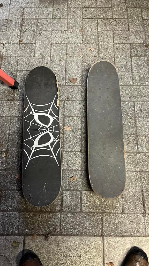 2 goede skate borden, Sport en Fitness, Ophalen, Zo goed als nieuw
