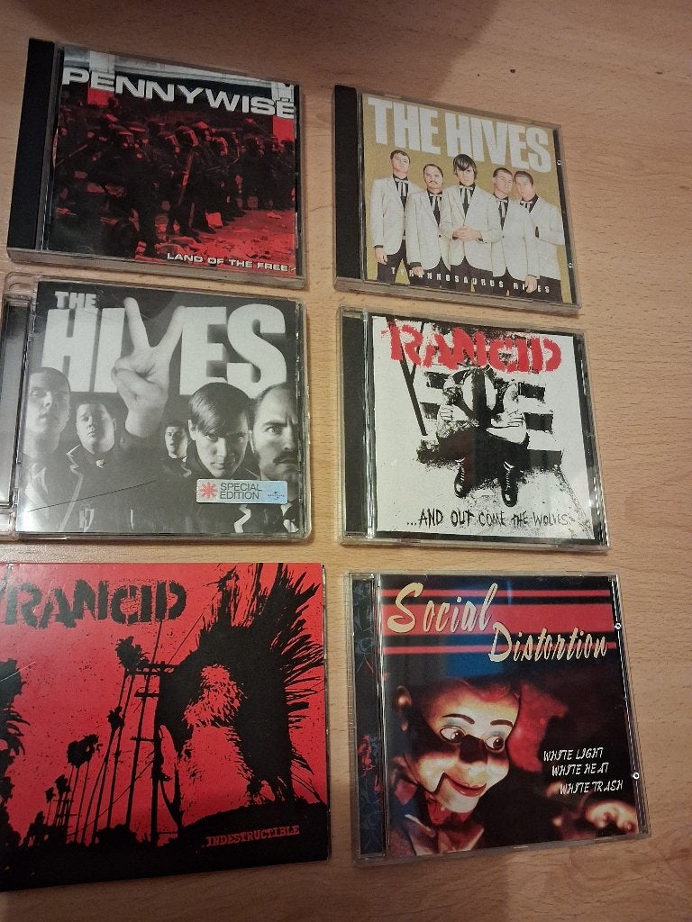 CD's Punkrock deel 2, Ophalen of Verzenden, Gebruikt, Punk Rock, Album