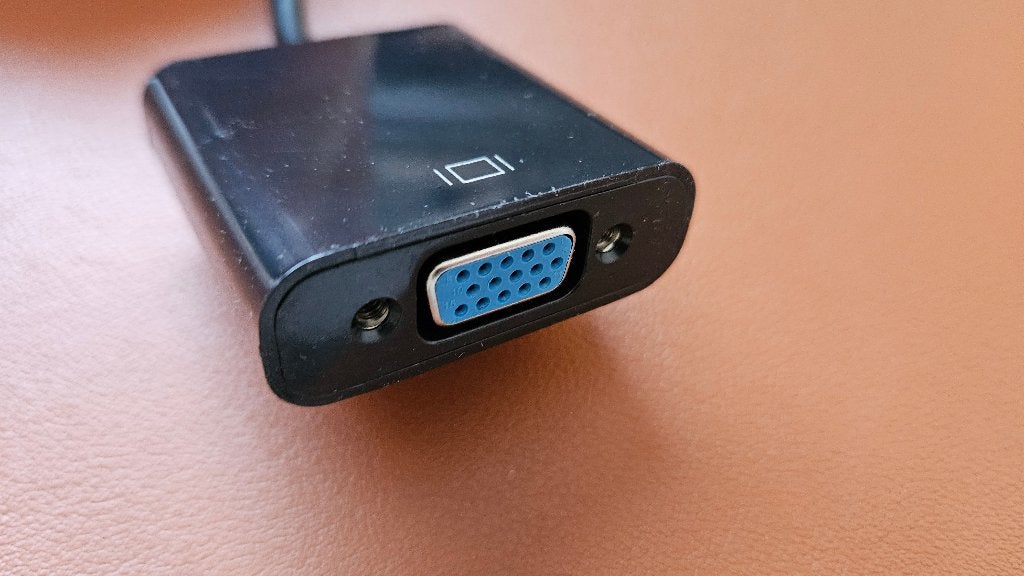 VGA naar HDMI - VGA2HDMI - kabel, Computers en Software, Pc- en Netwerkkabels, Ophalen of Verzenden, Gebruikt