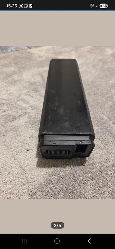 Batterie de vélo Shimano, Enlèvement
