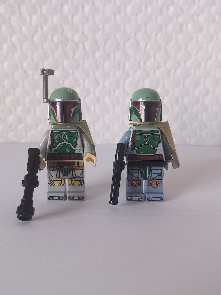 2x LEGO Star Wars Boba Fett, Star Wars, Lego, Ophalen of Verzenden, Zo goed als nieuw