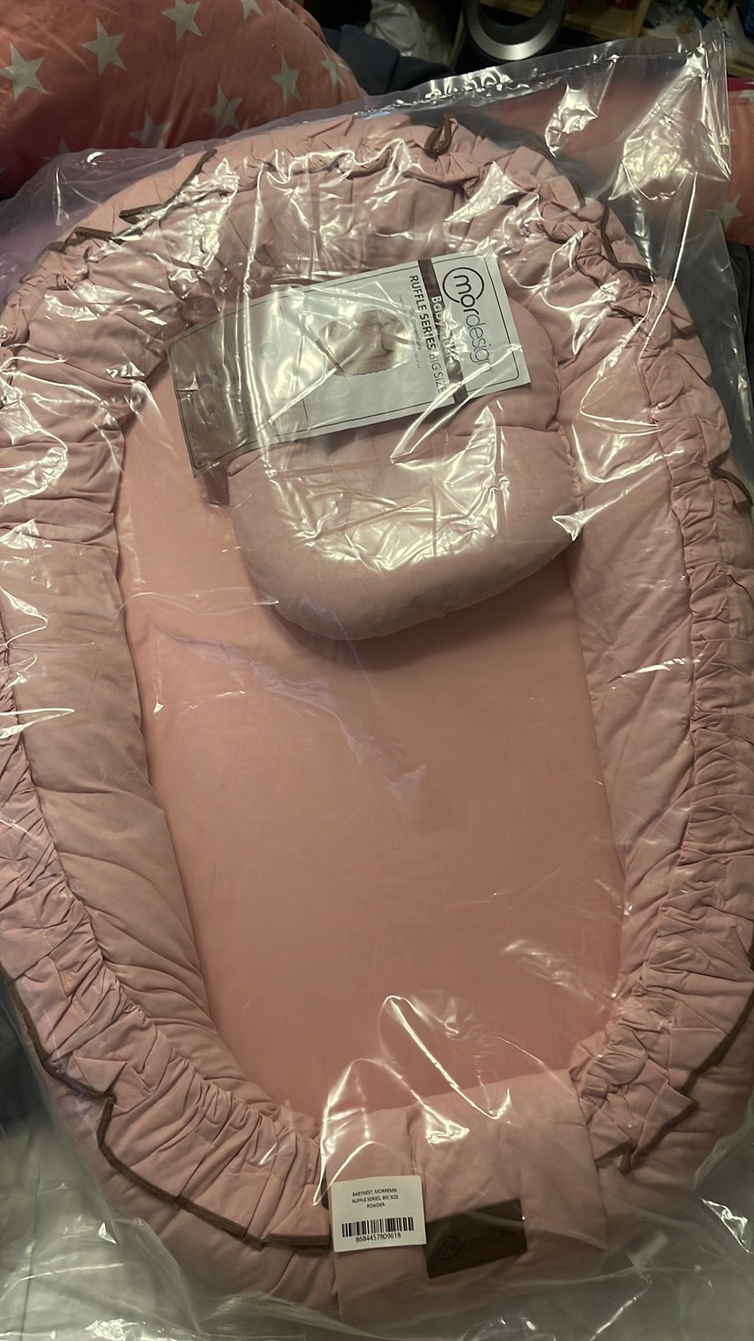 Baby nestje roze, Kinderen en Baby's, Ophalen, Nieuw