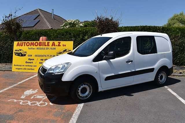 Peugeot Partner 1.6 BlueHDi Van 3PL/Airco **B2B FIX PRICE**, Auto's, Bestelwagens en Lichte vracht, 110 g/km, Wit, Bedrijf, 1560 cc