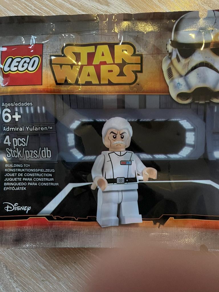 Lego minifigure Star wars Admiral Yularen nieuw, Star Wars, Lego, Nieuw, Ophalen of Verzenden