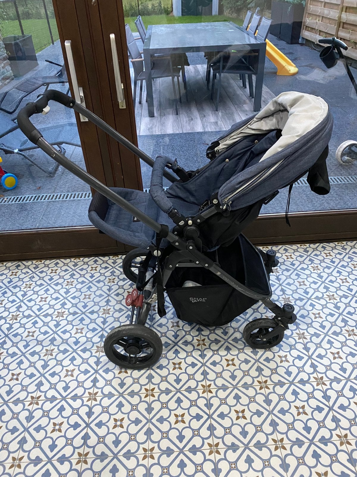 Poussette Valco Baby Snap Ultra réversible, Enlèvement, Utilisé, Autres marques, Couverture pieds