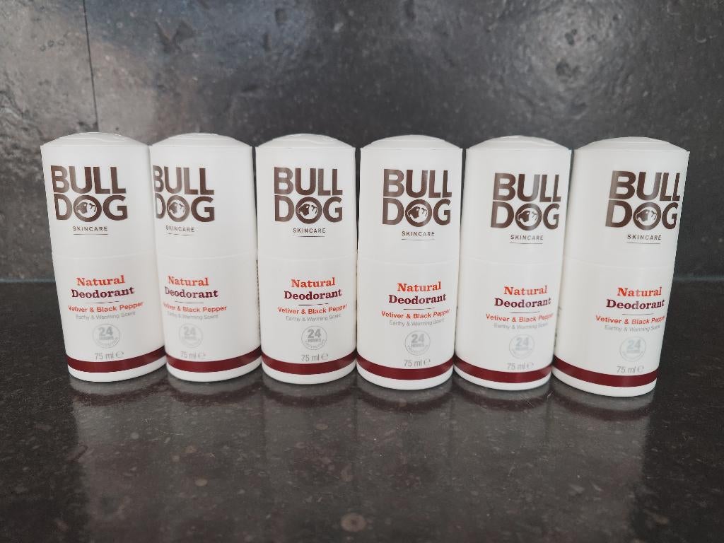 Bulldog deo veviter & black pepper aluminium vrij (6st), Bijoux, Sacs & Beauté, Beauté | Soins du corps, Enlèvement ou Envoi, Neuf