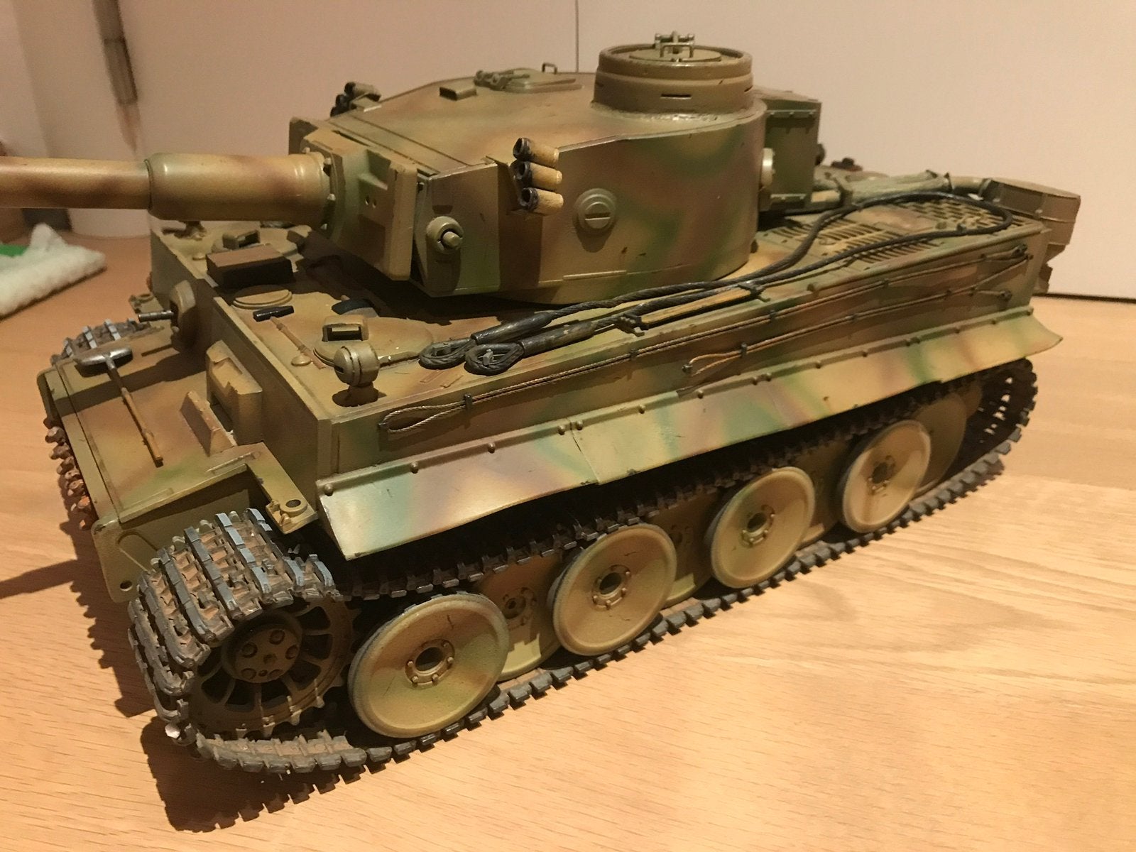 Rc tiger tank, Ophalen, Zo goed als nieuw