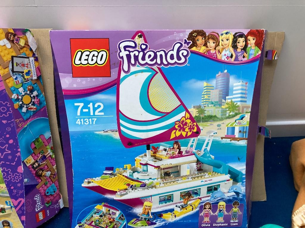 Lego Friends - 41317 - sunshine catamaran, Kinderen en Baby's, Speelgoed | Duplo en Lego, Ophalen, Gebruikt, Complete set, Lego