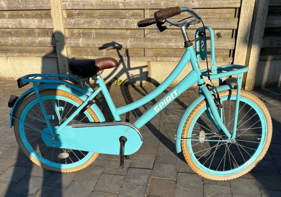 Meisjes fiets 22 inch, Fietsen en Brommers, Fietsen | Meisjes, Ophalen, Terugtraprem, 22 inch, Gebruikt