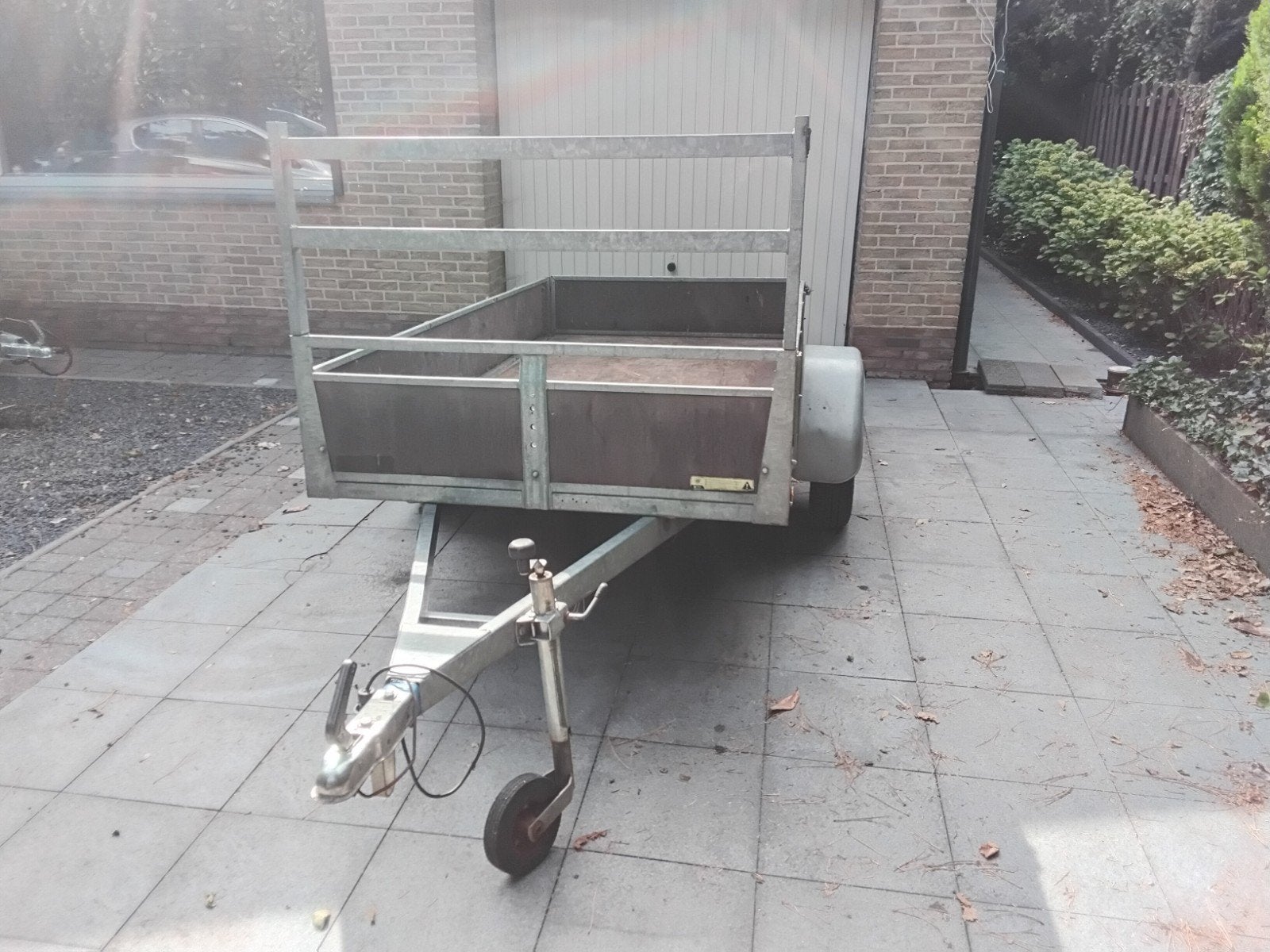 aanhangwagen 750 kg.  550 euro, Ophalen