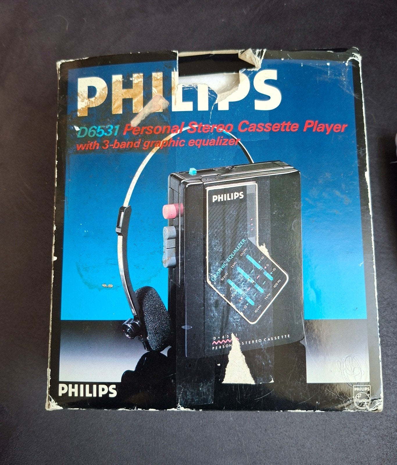 Philips D6531 Personal Stereo Cassette Player, Enlèvement